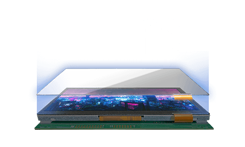 「FLETAS」 高感度静電容量タッチパネル搭載