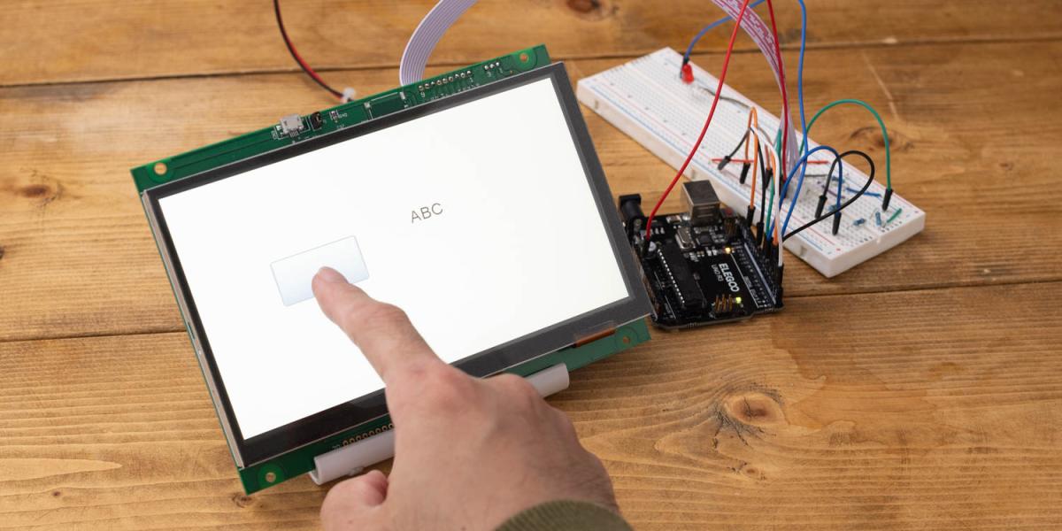 ArduinoとタッチTFT/LCDモジュール「GT-SP」を接続して文字を表示する