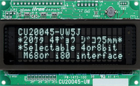 Wide Temp Display Modules - Noritake Itron